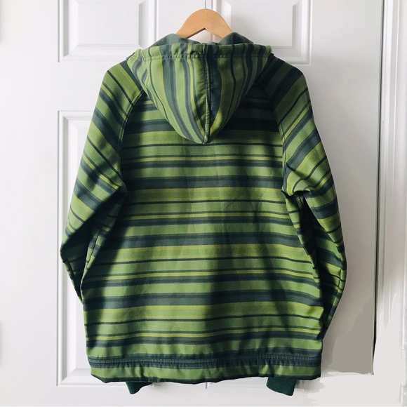 Patagonia Sweatshirt Striped Pullover Hoodie Full Zip Jacket - Picture 2 of 11